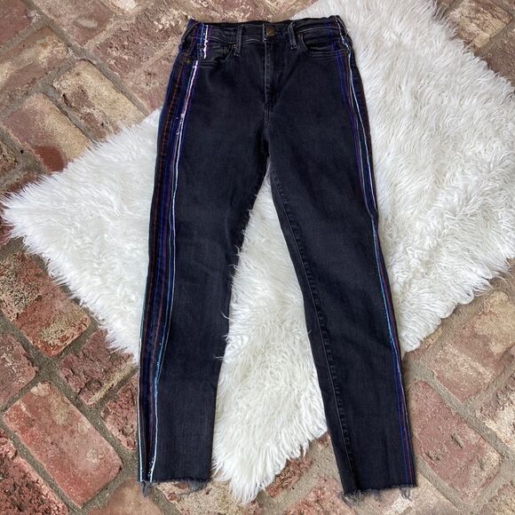 True Religion Modern Art Harper High Rise Super Skinny Jeans Size 26 - Picture 2 of 16